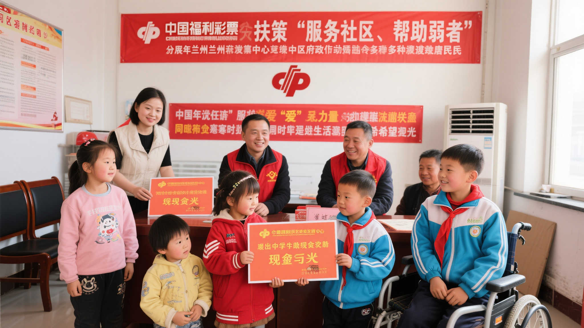 兰州福彩关爱弱势群体 支持贫困学子成长 兰州福彩关爱弱势群体 支持贫困学子成长