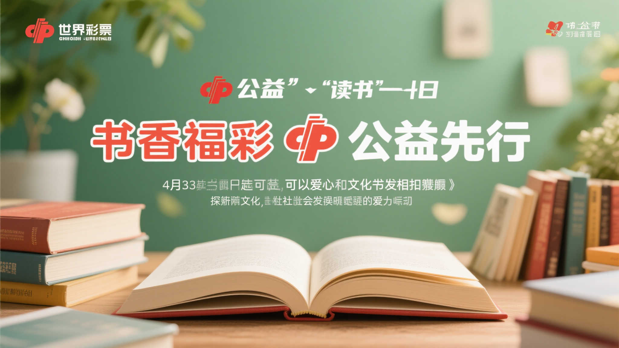 世界读书日 | 书香润泽,公益为先 世界读书日 | 书香润泽,公益为先