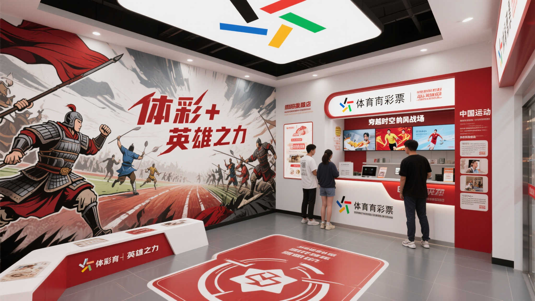 新乡首家‘体彩+英雄之力’主题店惊艳亮相