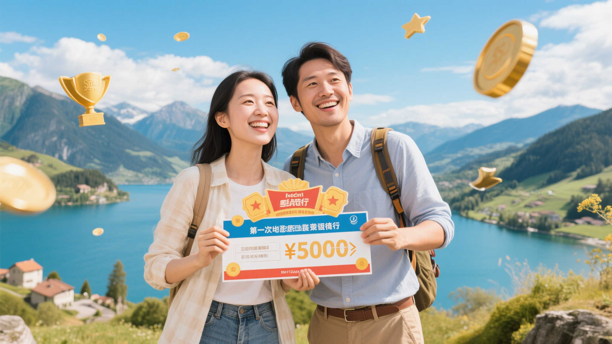 夫妻旅行途中喜中足彩579万：日常钻研比赛终获回报