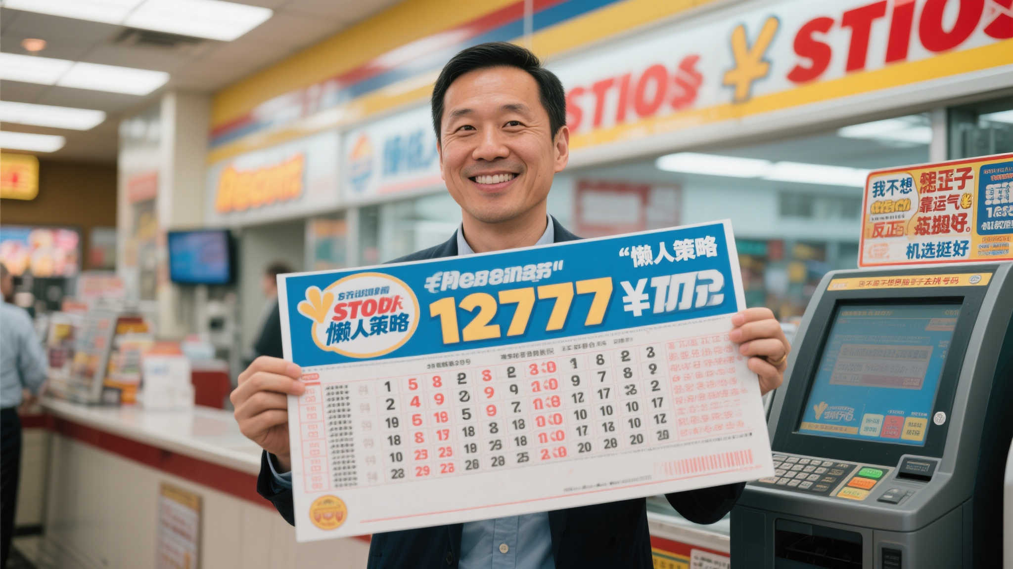 男子坚持机选15元喜中大乐透1277万：懒得折腾成就好运