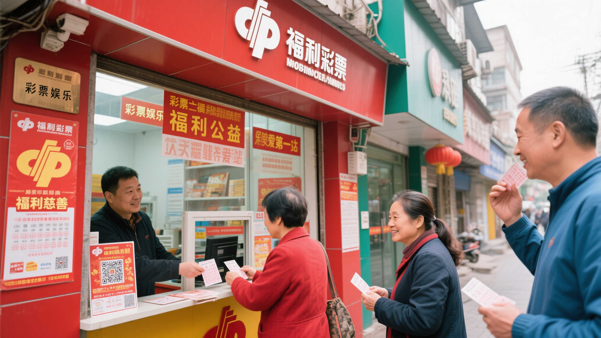 福彩情暖人间，社会公益驿站温馨守候