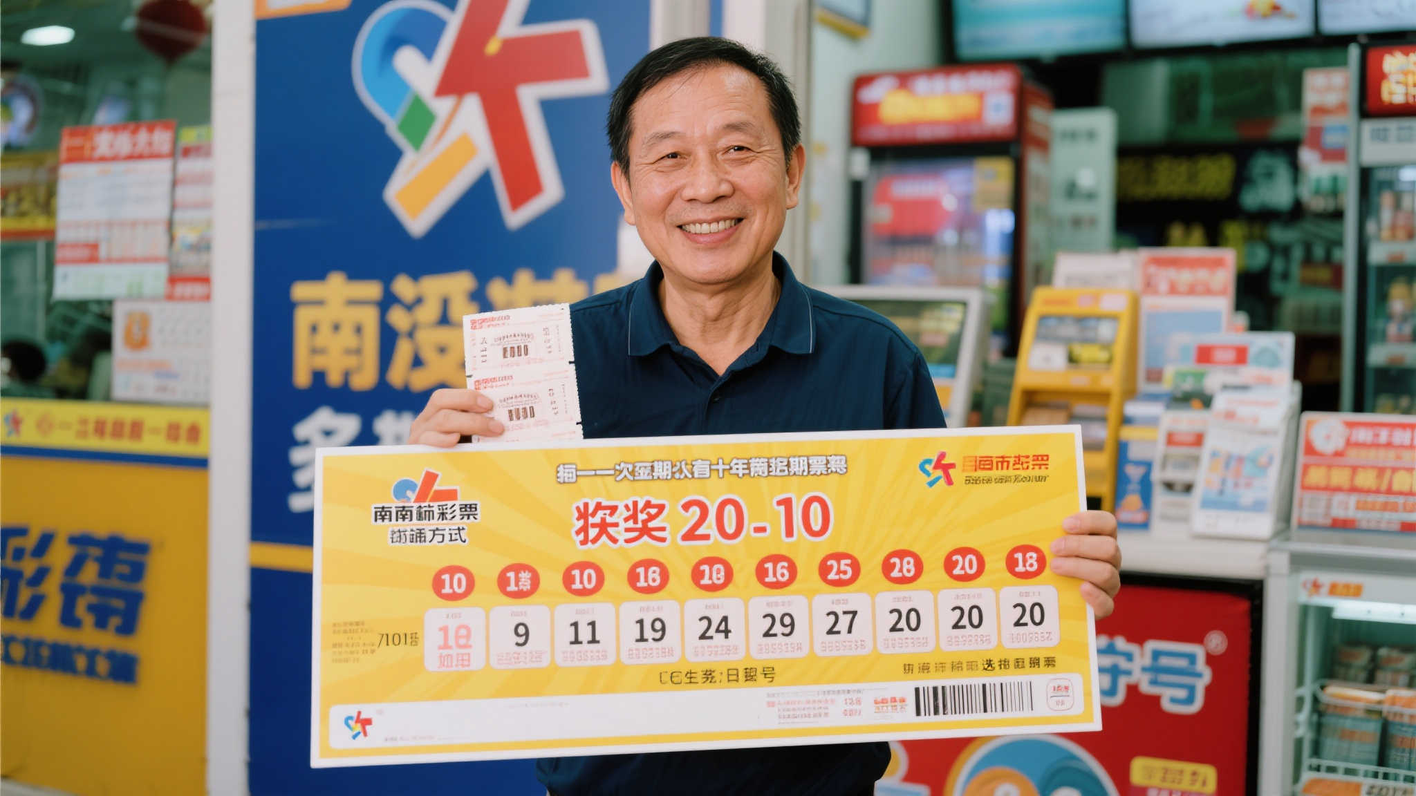 坚持守号+多期投注 喜获体彩大乐透919万大奖