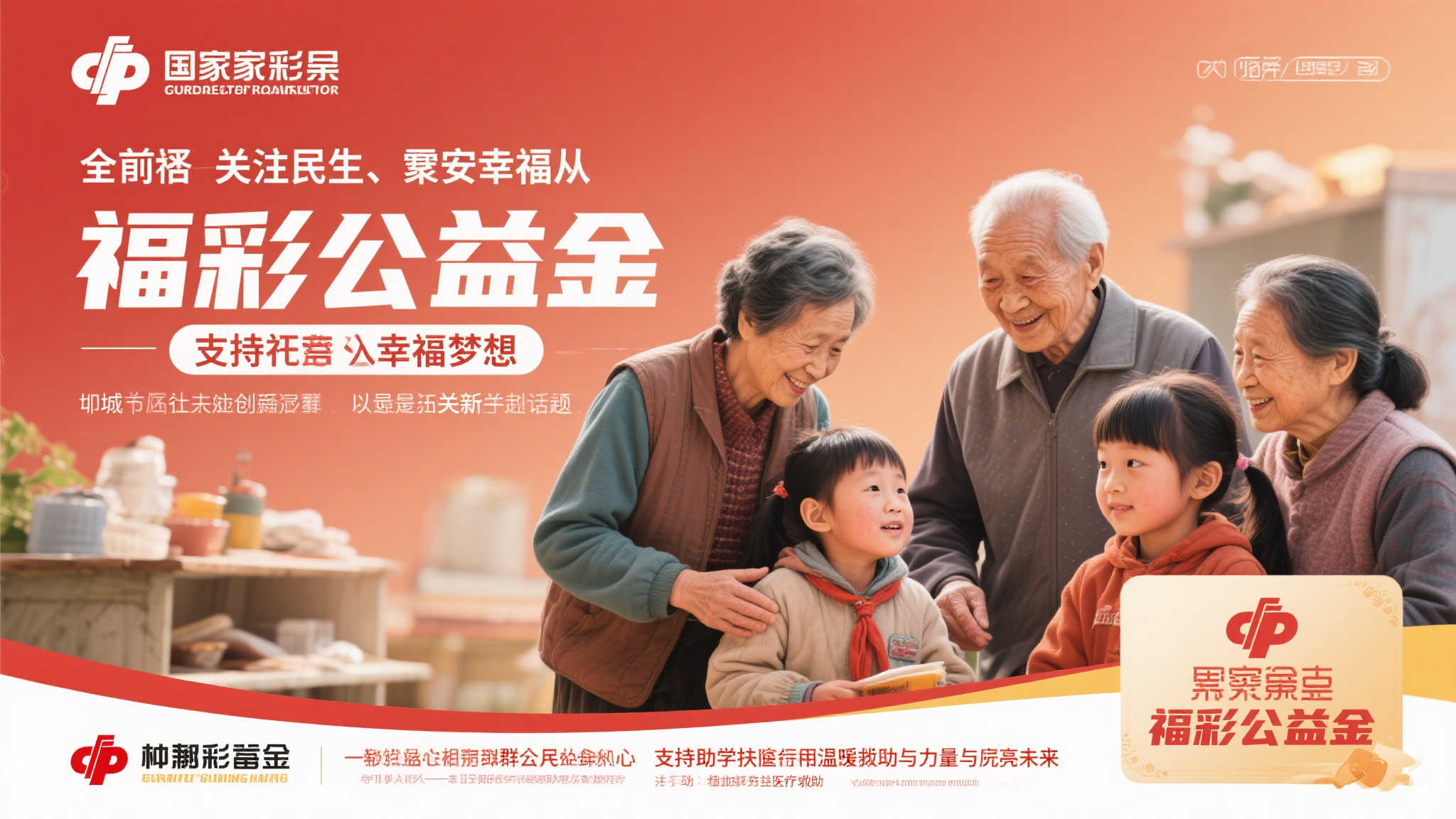 【公益福彩助梦】资助金造福困境群体 提升幸福生活体验