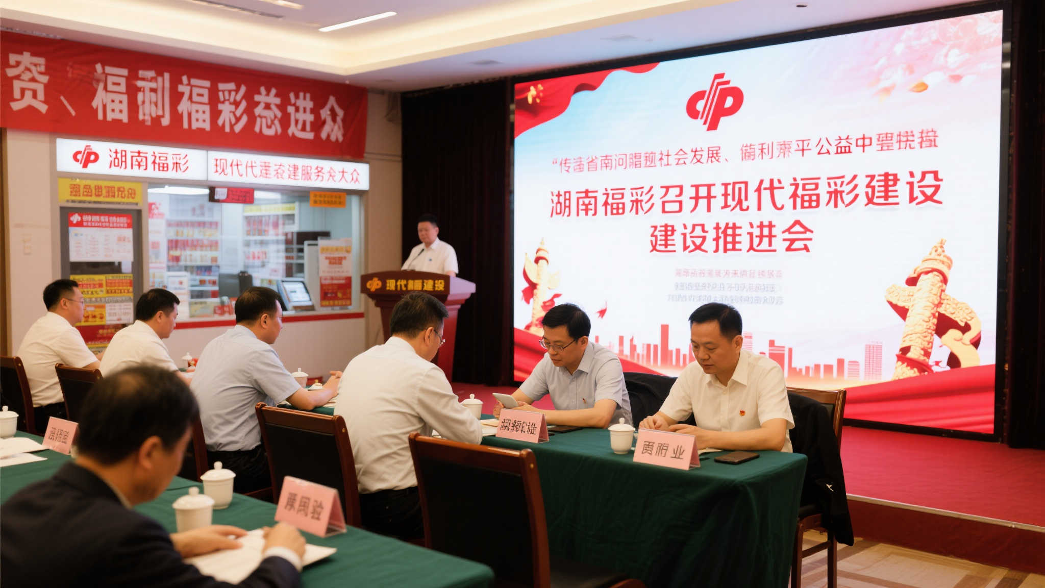 湖南福彩聚焦推进现代化建设会议