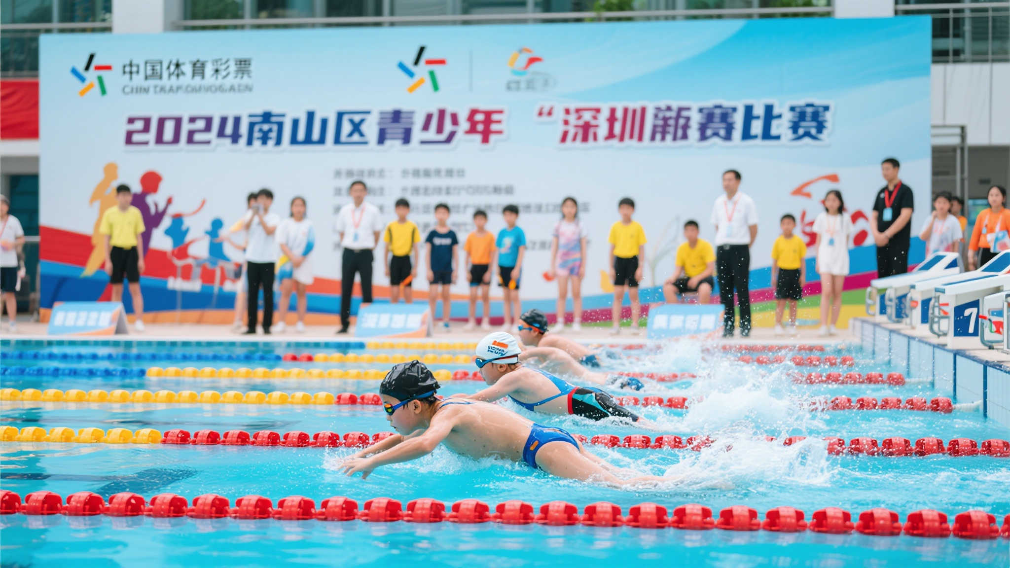 南山少年泳池竞速显身手 2024中国体育彩票青少年游泳赛圆满落幕