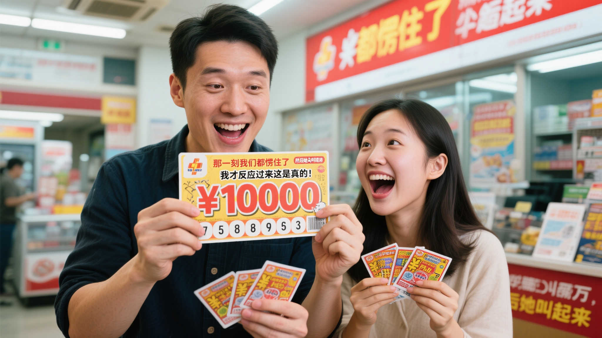 随手买刮刮乐，生意人因女友喜好意外揽获百万大奖