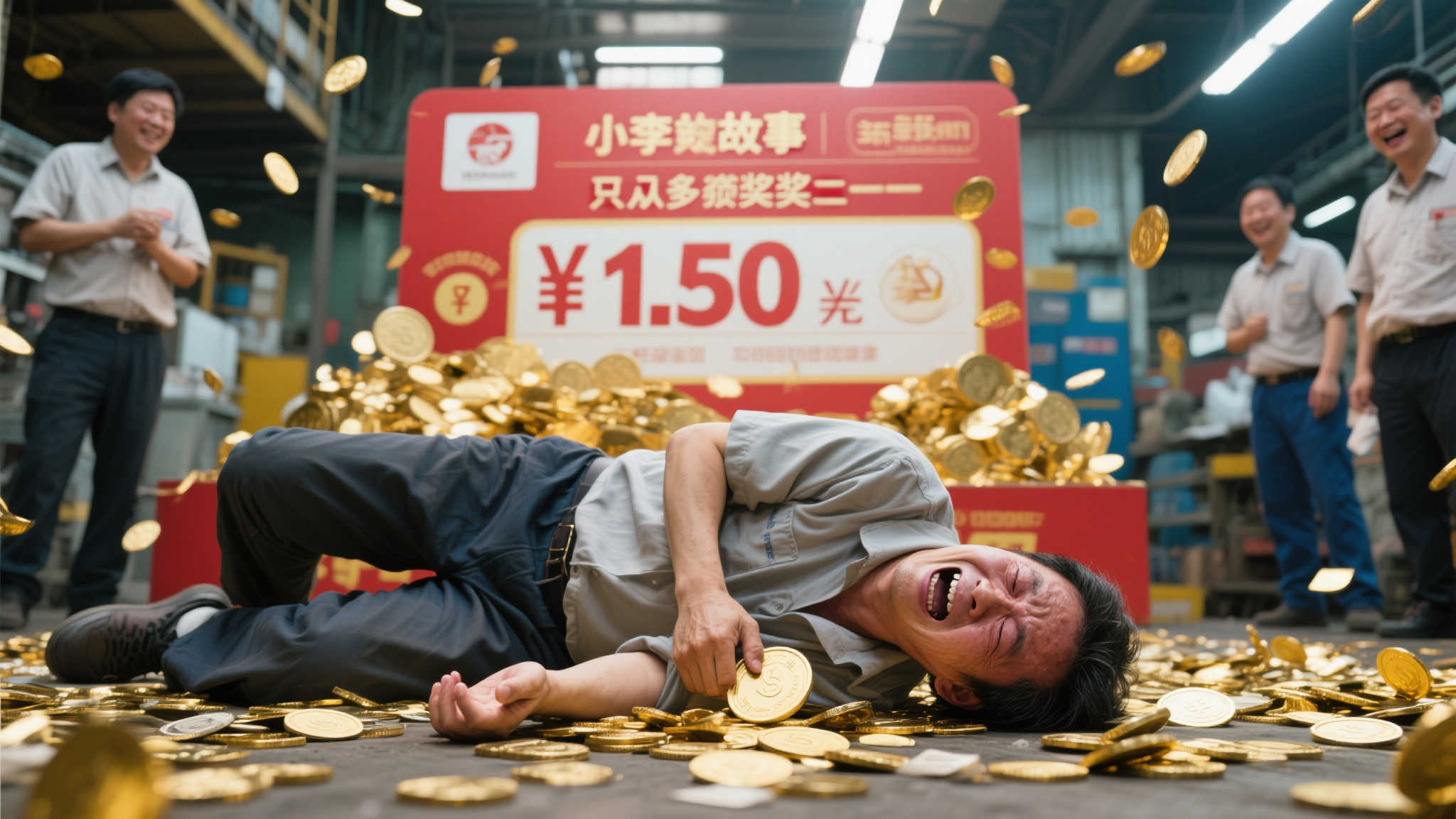 售楼小姐喜中3亿大奖现身领奖 激动半小时无法言语