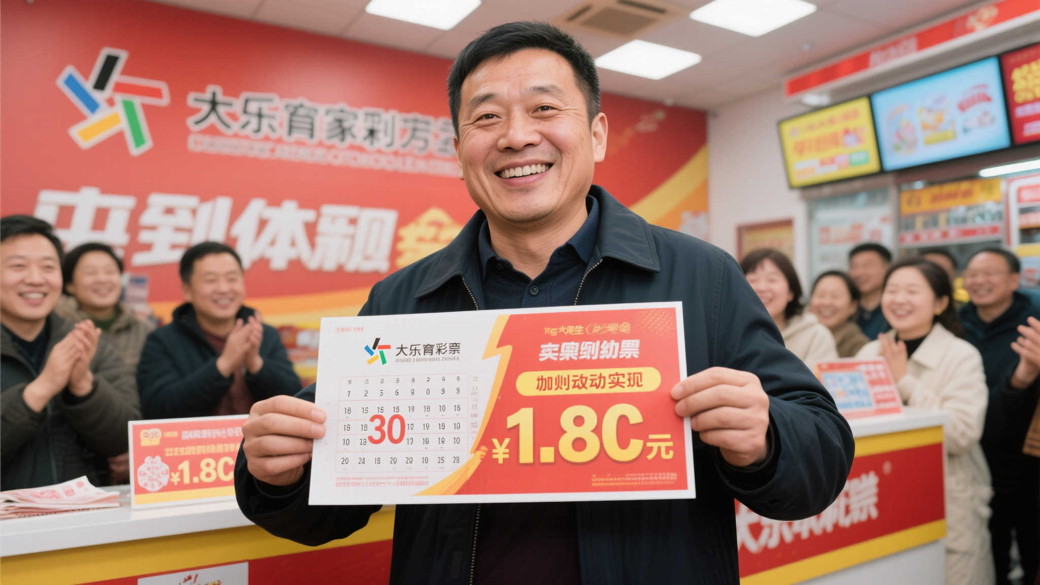 男子30元擒获1.8亿大乐透巨奖 力证大奖真实无虚 男子30元擒获1.8亿大乐透巨奖 力证大奖真实无虚