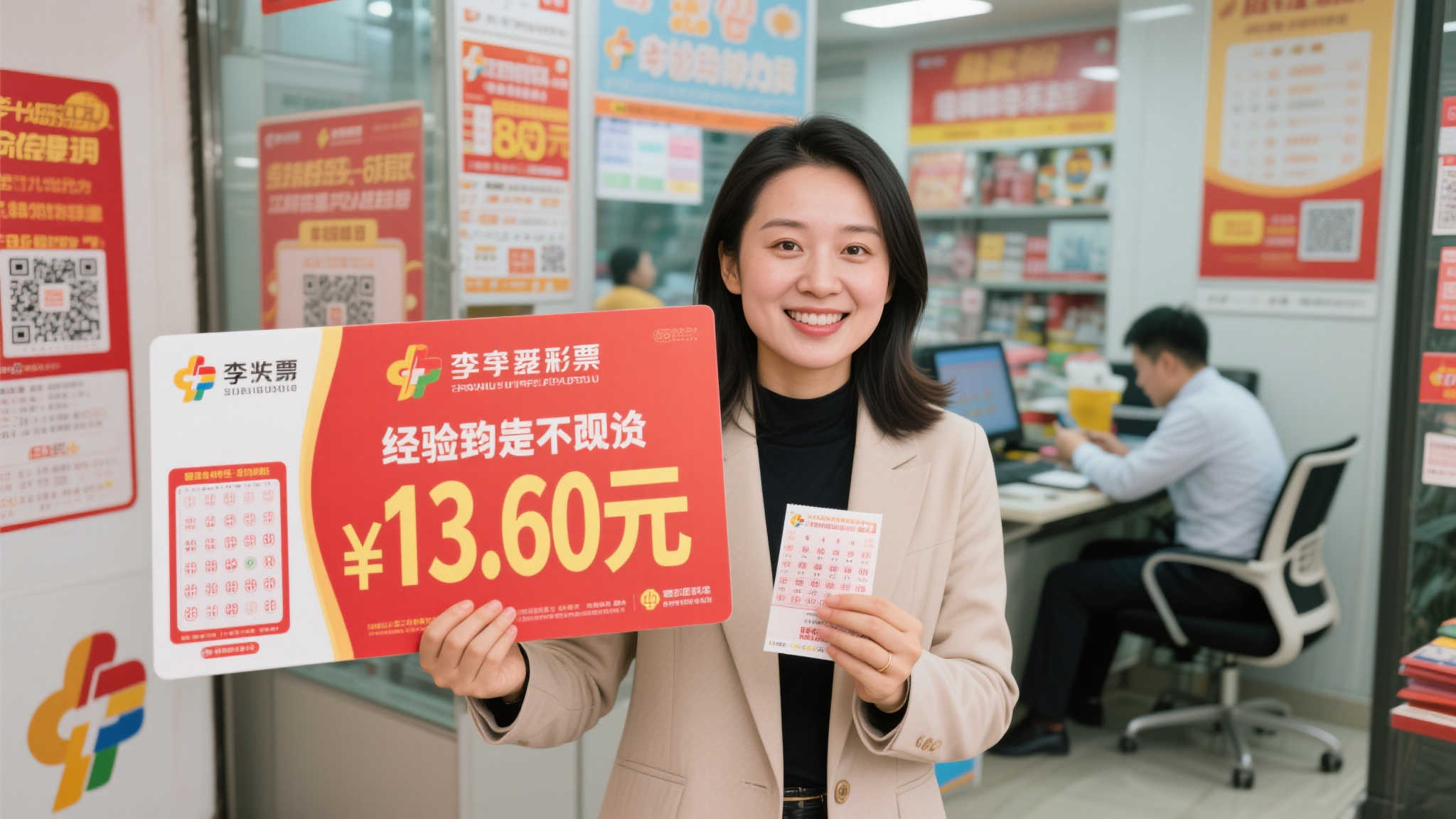 70后女子路过彩票站随手购彩,惊喜揽获双色球16.5万大奖 70后女子路过彩票站随手购彩,惊喜揽获双色球16.5万大奖